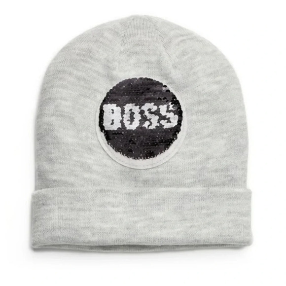 🆕 Mudd® "Bae" & "Boss" Reversible Sequin Beanie - Picture 1 of 2